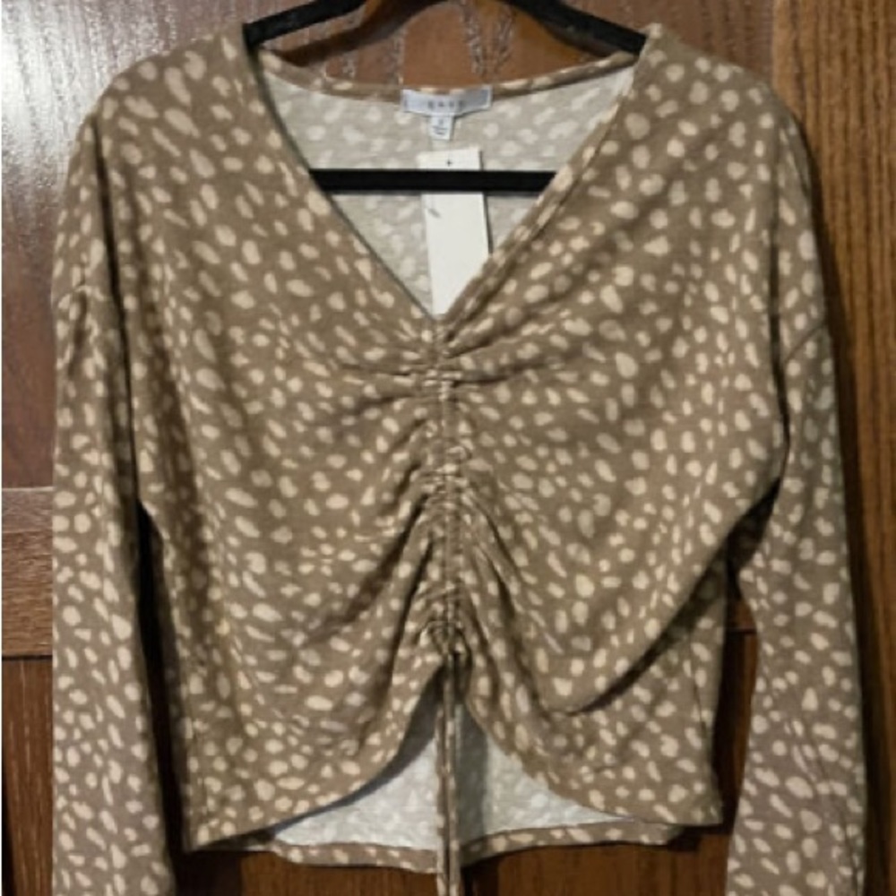 GAZE loungewear Rouched Top